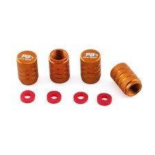 Valve Caps Dust Orange for Nissan 200SX 300ZX 350Z 370Z GT V6 Nismo