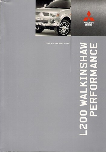 Mitsubishi l200 walkinshaw - mitsubishi,