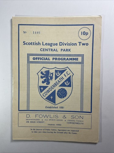 Cowdenbeath alloa athletic - alloa,