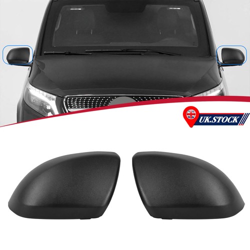 Pair black rearview side door - pair,
