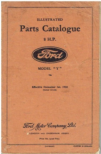 Ford model popular saloon - y,