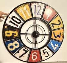 Wall Clock Round 60cm Oversized Vintage Home Decor large Bedroom-Kitchen