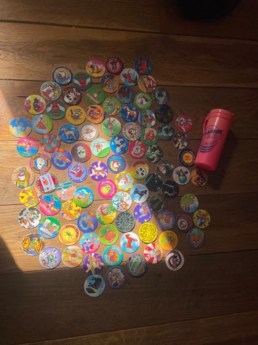 Pogs tazos plus slammers - tazos,
