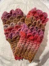 Handmade Crochet Dragon Scale