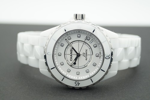 Chanel j12 h1629 - chanel, white