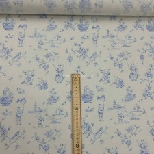 French Toile De Jouy Vintage