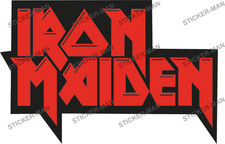 Iron Maiden F  Sticker Laptop