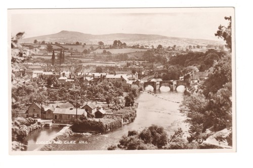 Ludlow and clee hill c1950 - ludlow, c1950's