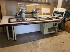 Barudan 2 head embroidery