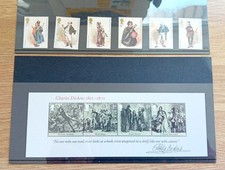 2012 GB Stamps Charles Dickens + Mini Sheet MNH Unused C02