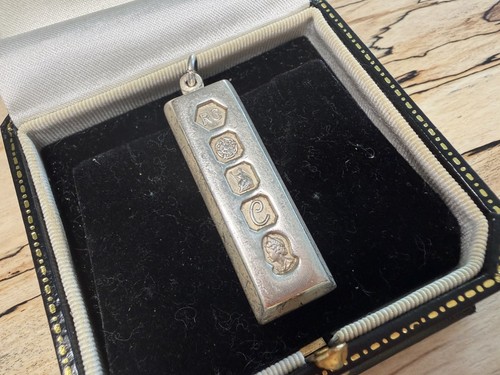 Vintage solid britannia silver - vintage,