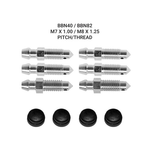 Brake caliper bleed nipples - caliper,