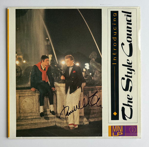 Paul weller signed introducing - weller,