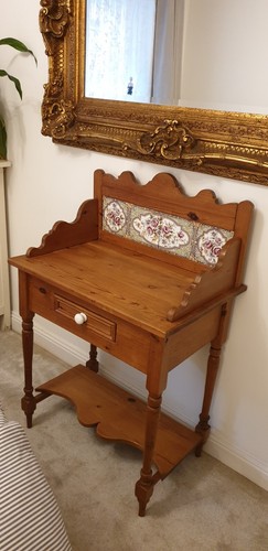 Antique style pine wash - antique, stand