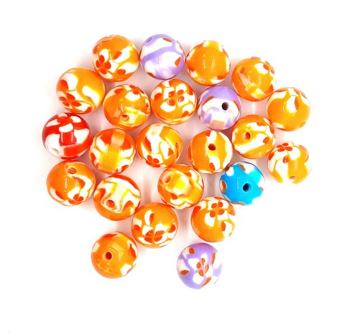 23pcs 18mm big - , assorted