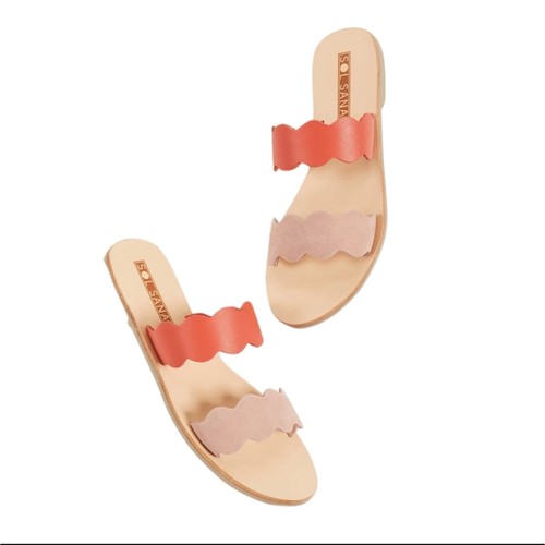 Sol sana wave slide leather - slide,