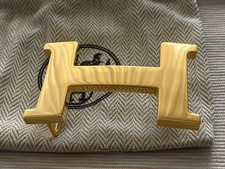 Hermes 32mm H Gold Polished