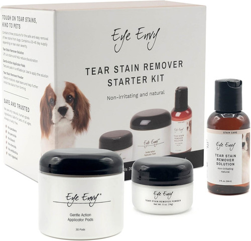 Eye envy dog tear - dog, stain