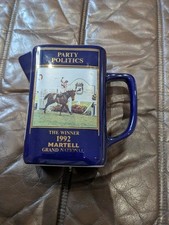 Martell Grand National Water Jugs  1992 Party Politics 