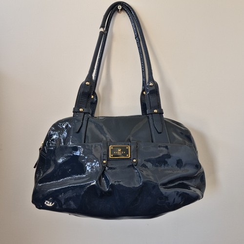 Y2k patent glossy blue - , radley