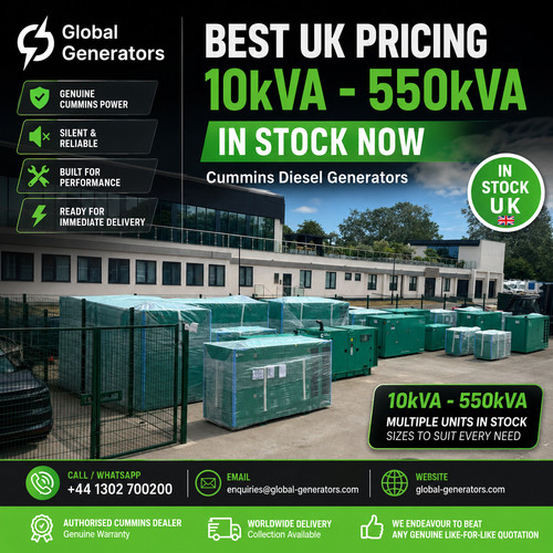 New diesel generators 10kva - new,