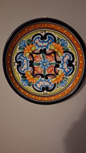 Hand painted mexican - 7.5",