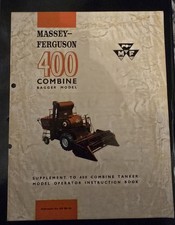 Massey Ferguson 400 Combine