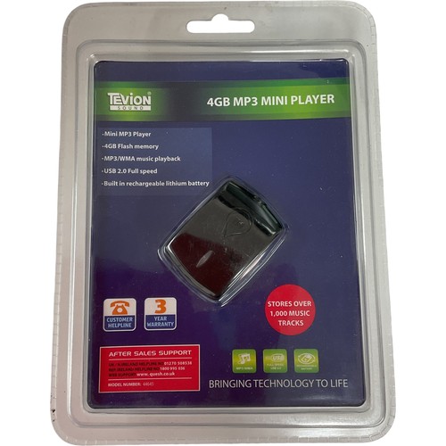 Tevion 4gb mp3 mini player - mp3,