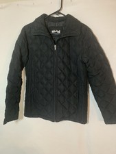 Unlisted Kenneth Cole Full Zip Quilted Down/Feather Jacket Black Women’s Medium