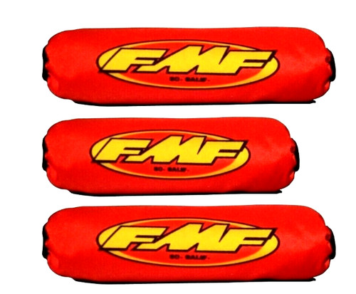 Red shock covers yamaha - covers, raptor