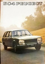 Peugeot 504 Estate Brochure