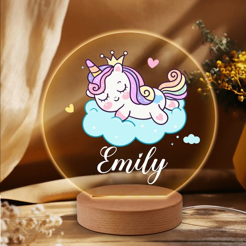 Personalised acrylic night - personalised,
