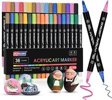 36 Colors Acrylic Paint Pens