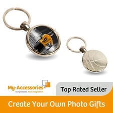 Blank Metal Photo Keyring