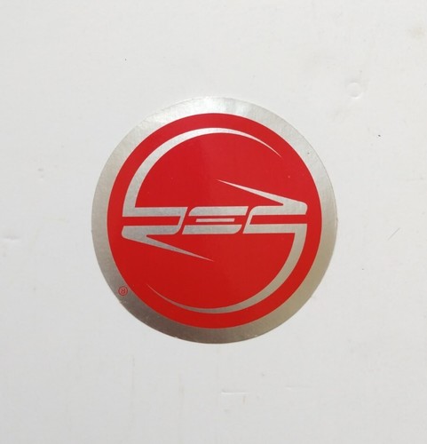 Red burton snowboard sticker - red,