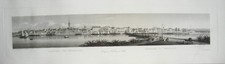 Düsseldorf Rhine panoramic