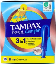 Tampax Pearl Compak Regular