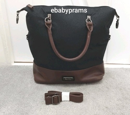 New silver cross changing bag - silver,