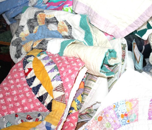 Vintage cutter quilt - vintage,