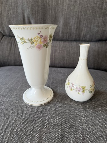 Wedgewood mirabel vases two - mirabel, in