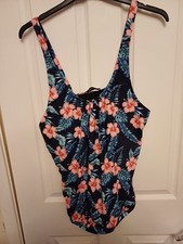 Brand New With Tags Ladies Jasanbac Floral Tankini Size Xl