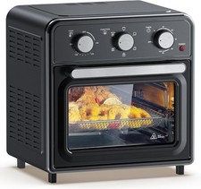 20L Air Fryer Oven 6-in-1 Rotisserie Countertop Dual Heating Large Family