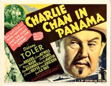 Charlie Chan in Panama 1940  Dvd copy of public domain film. disc only
