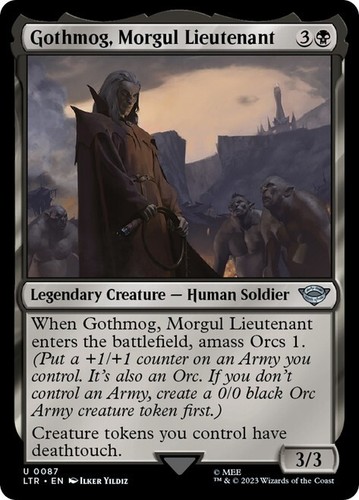 Gothmog morgul lieutenant - gothmog,,