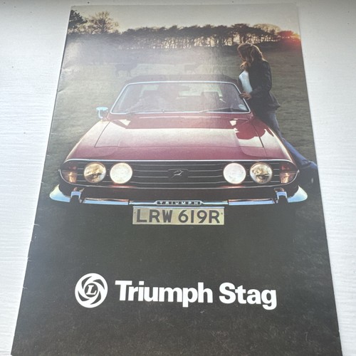 Triumph stag brochure - , 3000