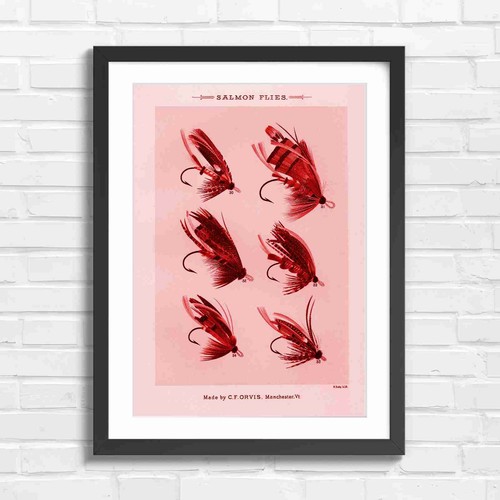 Vintage salmon fly - vintage,