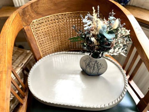 Cox large rustic - large, grey