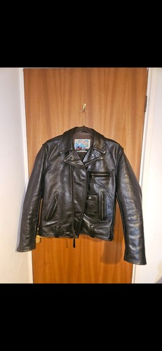 Aero leather jacket custom - leather, 38