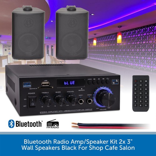 Bluetooth radio amp speaker - bluetooth, amp/speaker