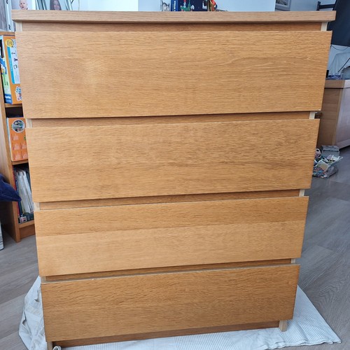 Ikea malm drawer - 4-drawer, chest